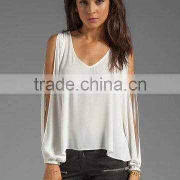 open sleeves tops