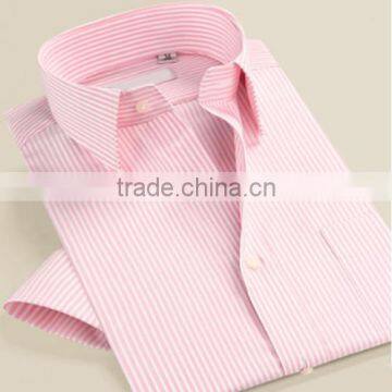 New Style 2016 Men Striped Short Sleeve Casual Dress Shirt , Men Garment photo-4