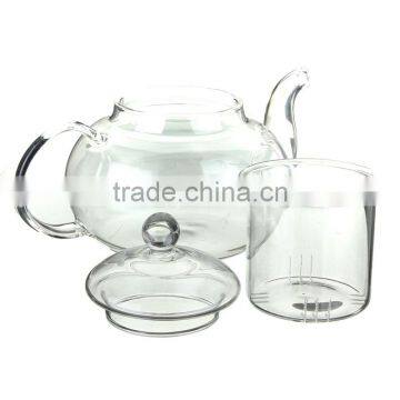 2016 Wholesale Price 1000ML Heat Resistant Glass Teapot With Infuser Coffee Tea Leaf Herbal photo-5