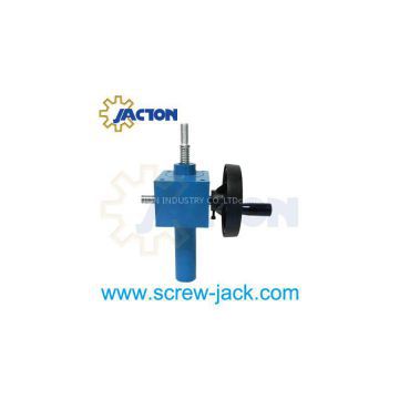 manual screw jack,hand operated worm gear screw jack