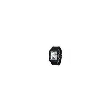 White Silicone Strap LCD Digital Watches EL Backlight Lady SPL Wrist Watch