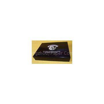 Designer Cheap Black Decorative Garment Packaging Cardboard Gift Box with Lids