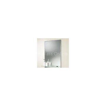 Decorative Silver Glass Mirror 6mm 8mm , Window Silver Coated Mirror Glass