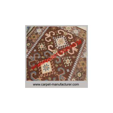 China Persian design handmade tufted jacquard wool carpet for wholesale