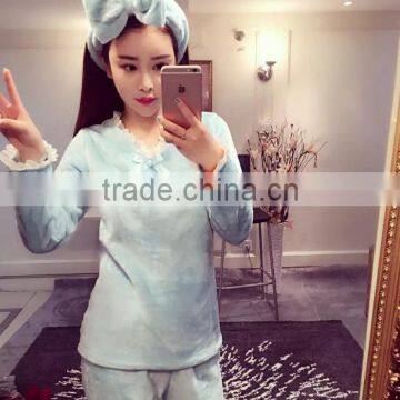 Pink Sexy Design Nighty Flannel Fleece High Quality Low Price