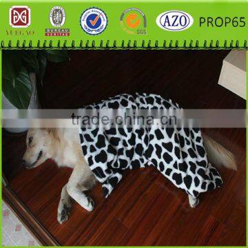 100% polyester strawberry polar fleece blanket for pet