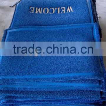 New design noodle customerized pvc coil floor mat carprt