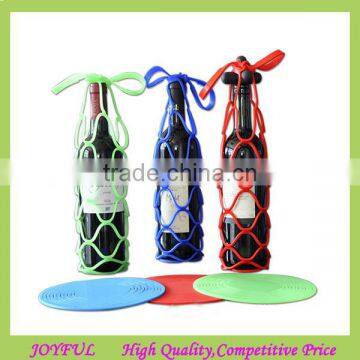 Top sale popular universal silicone wine bottle basket