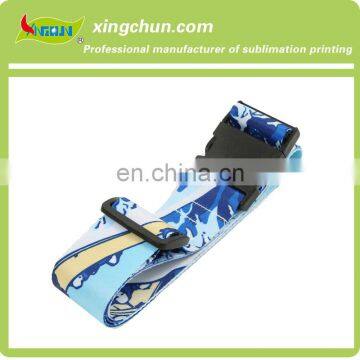 Personalized Luggage Strap with Plastic Buckle for Suitcase Promotion