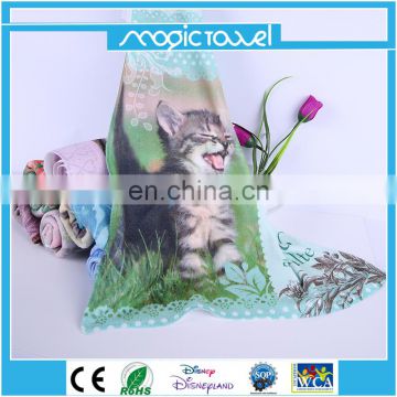 china supply manufacturer cheap custom cotton kitchen tea towel printed wholesale