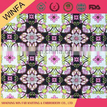 China Manufacturer Free Sample Cheap Printed jersey knit fabric wholesale