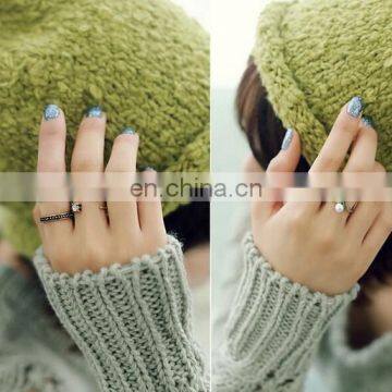 Kunckle Sets Ring Open Cuff Rings Sets Finger Ring Jewellery photo-6