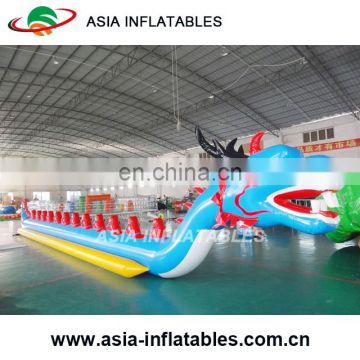 Inflatable water towable for water sport flying dragon boat inflatable boat promote