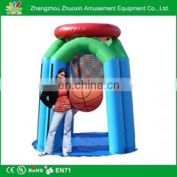 inflatable basketball hoop