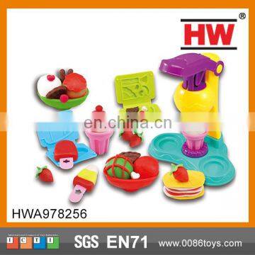 5 pcs funny ice cream double twister dough toy