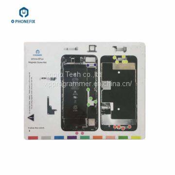 Iphone 8 Plus X Magnetic Screw Mat Repair Technician Disassembly Pad