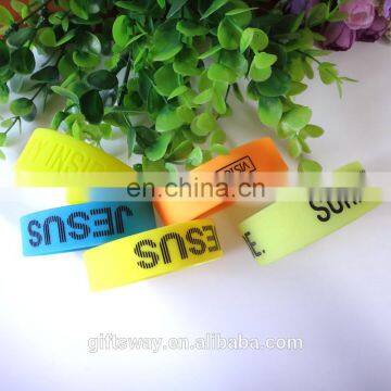 Luminous Silicone Bracelet/glow in the Dark Bracelets-OEM Factory photo-3