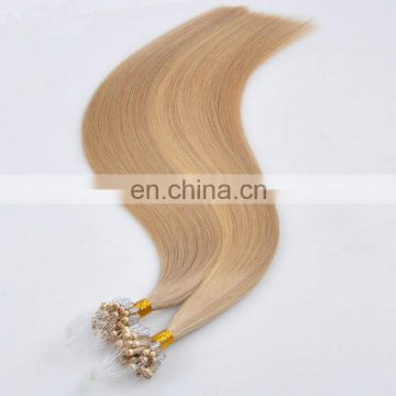 Bundle Weft Brazilian Peruvian Indian Remy Virgin human micro thin weft hair extension