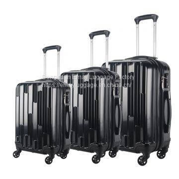 2019 Factory Polycarbonate PC ABS Trolley Luggage Carry Bag
