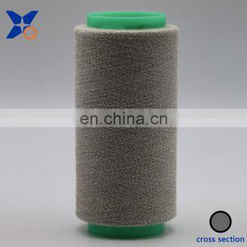 Conductive carbon fiber 20D twist with Ne32/1ply 100% cotton yarn  for electro static discharge uniform ESD-XT11460