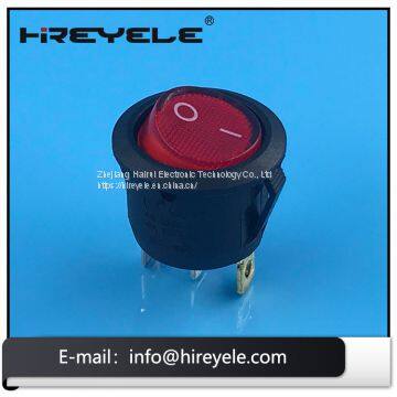 2Pin On Off Miniature 12V Round Rocker Switch