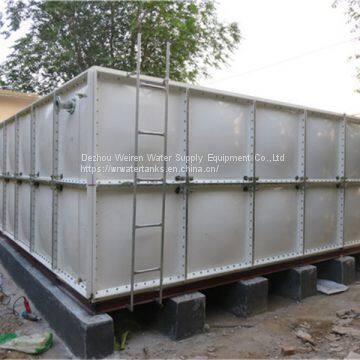 china factory SMC GRP FRP panel sectional water tanks