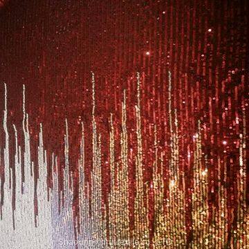 nigerian mesh beads fish scale sequin fabric matte embroidery