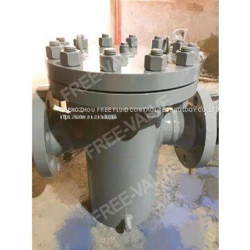 Stainless Steel Wire Mesh Flanged End Drain Basket Strainer photo-2