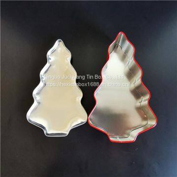 Candy Chocolate / Coffee Colored Storage Tin Box Cone Cake Tin