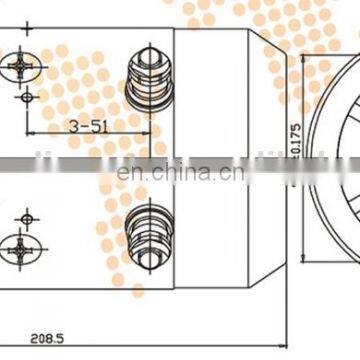 DC электрические автомобильные двигатели 24 вольта 2 кВт по часовой стрелке, наружный диаметр 114 мм photo-5