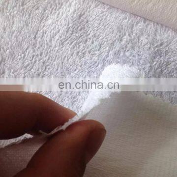 Waterproof Breathable Hypoallergenic Cotton Terry Laminated Fabric photo-6