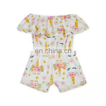 Girl 4th Of July Lace Jumpsuit Newborn Photography Props Baby Girl Patriotic Rompers photo-2