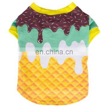 wholesale new fashion products summer pet cotton t-shirt