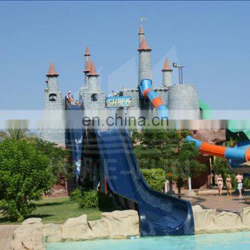 Factory Manufacturer   Fiberglass Water Slides Price  Water Play Equipments