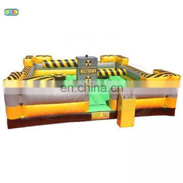 Mechanical Price Challenge Sport Inflatable Wipe Out Sweeper Meltdown Last Man Standing Game