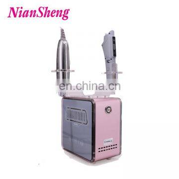 Portable Skin Rejuvenation Microneedl Ewater Noninvasive Wrinkle Removal Beauty Machine Meso Therapy Gun photo-3