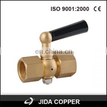 1/4 ,3/8 , 1/2 Npt Cheap Small Mini Brass Ball Valve for Water Air Oil and Gas Brass Ball Valve Factory in YUHUAN photo-6