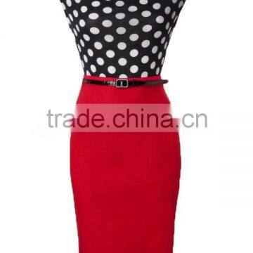 discount vintage retro NEW CHIC 50'S 60'S ROCKABILLY RETRO OFFICE PENCIL WIGGLE PIN UP DRESS w