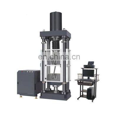 Electro-hydraulic Single Space Hydraulic Servo Tensile Force Strength Universal Testing Machine photo-3