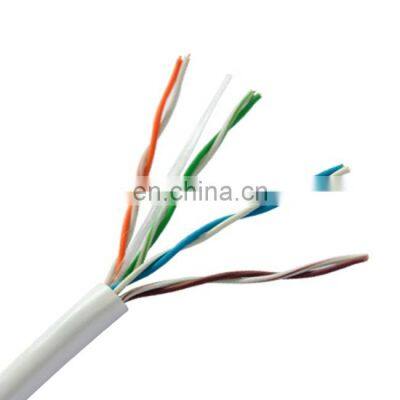 low price Awg wire 4 pairs utp cat5 network cable cat5e lan cable