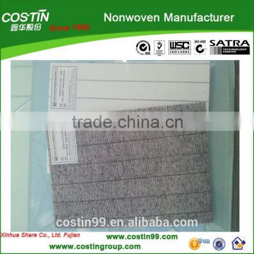 COSTIN striped shoe insole nonwoven fabric material