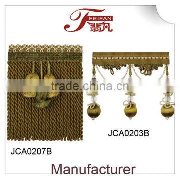 Fontainebleau Style---Green Gold,curtain Tassel Fringe,wholesale Tassels,tassel and Fringe photo-6