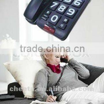 Landline phone for elderly