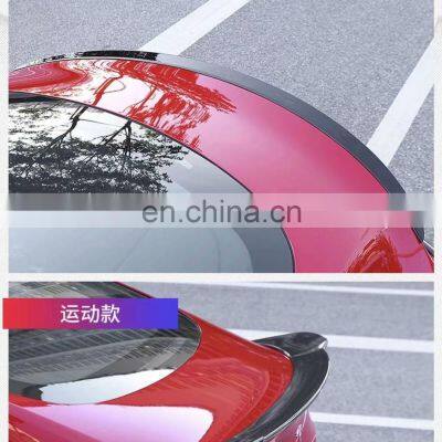 Car Exterior Accessories Carbon Fiber Spillter for Tesla photo-3