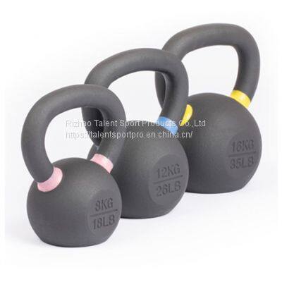 8kg Cast Iron Powder Coated Kettlebell