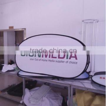 heat transfer pop up mini advertising equipment for show