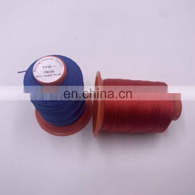 Нейлоновая клееная нить, синий цвет, имеются образцы photo-3