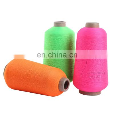 colorful high elastic nylon yarn for jacquard webbing