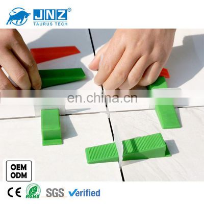 JNZ in stock high quality tile leveling clips and wedges spacer tile leveling system tool