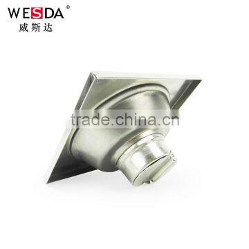 WESDA 3.5inch High Quality Double Sealing Brass Floor Drain,rectangular Floor Drain,floor Drains Stainless Steel photo-5